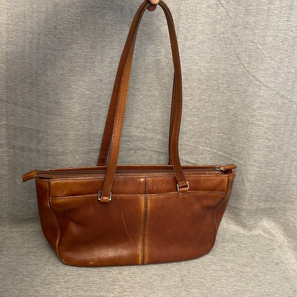 Etienne Aigner Handbags - Vintage Etienne Aigner Convertible East West Leather Shoulder Bag